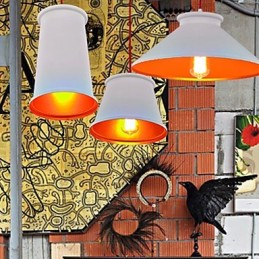 Kronleuchter im Mini-Stil, modernes zeitgenössisches Metall, 3-flammige Pendelleuchte