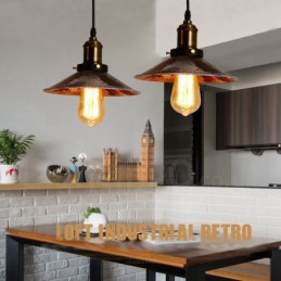 1 Licht Rustikale Lodge Retro Vintage Pendelleuchte Loft