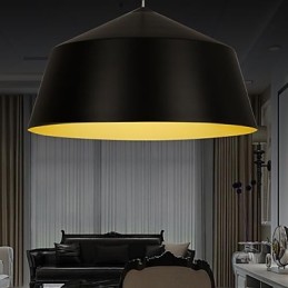 Kronleuchter, moderne zeitgenössische Pendelleuchte aus Metall