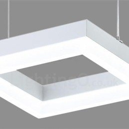 Moderne zeitgenössische 3-flammige Pendelleuchte aus Aluminiumlegierung mit Acrylschirm