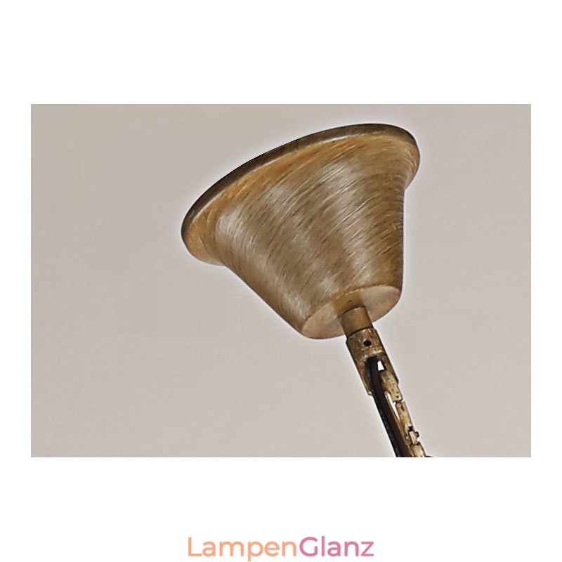 6-flammiger Vintage-Retro-Kronleuchter