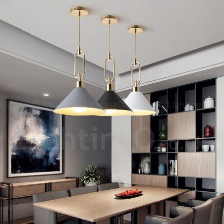 1 Licht Nordic Modern Zeitgenössische Pendelleuchte mit Edelstahl-Schirm Geschäfte 1 Licht Nordic Modern Zeitgenössische Pendelleuchte mit Edelstahl-Schirm Geschäfte