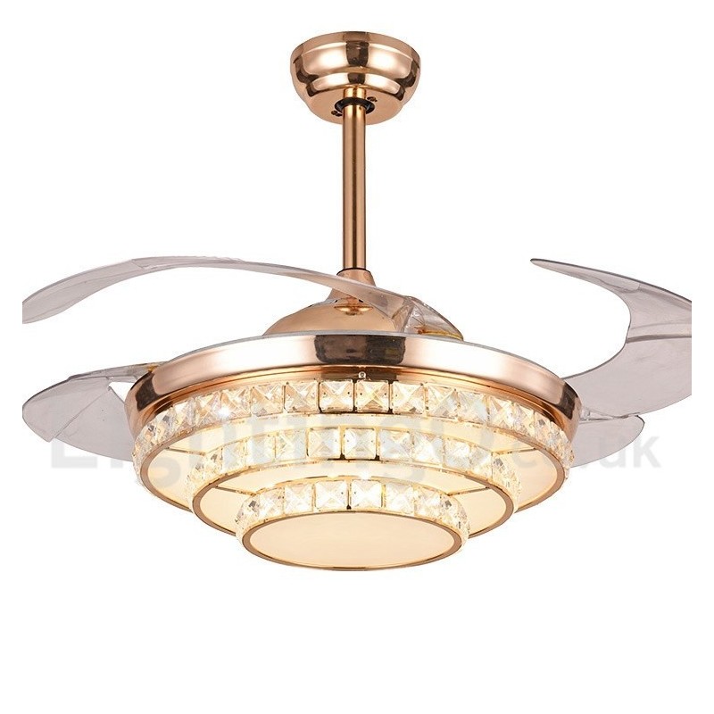 42“ moderner zeitgenössischer Deckenventilator im europäischen Stil