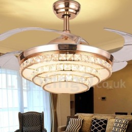 42“ moderner zeitgenössischer Deckenventilator im europäischen Stil