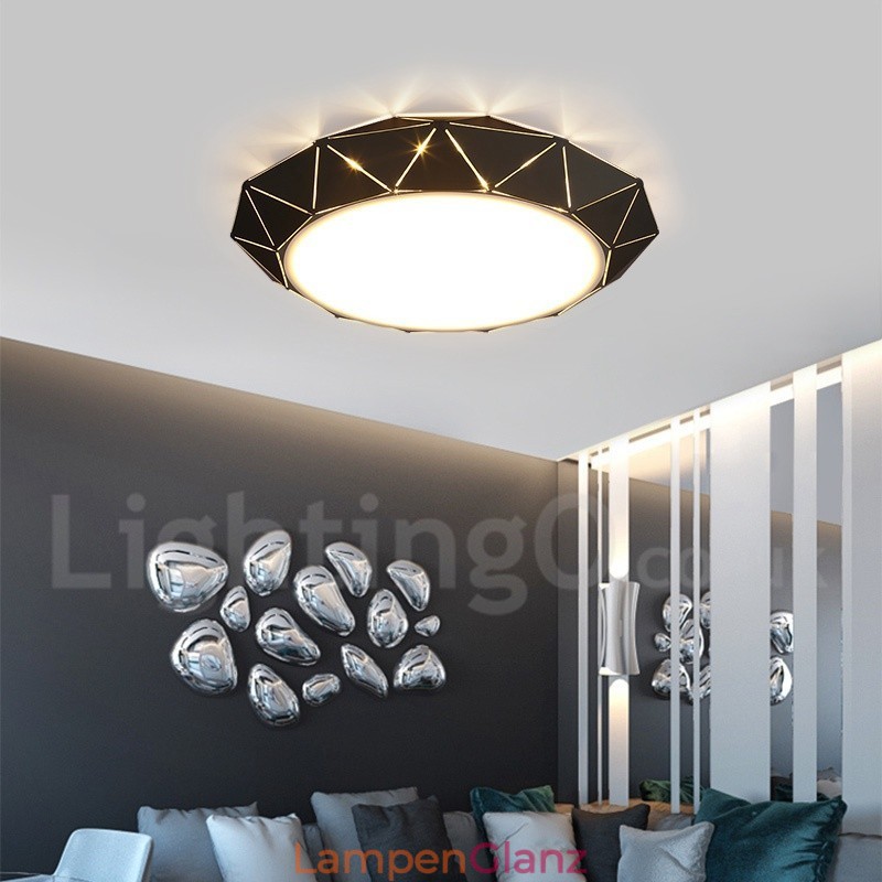 Moderne zeitgenössische Stahlbeleuchtung Store Deckenleuchte