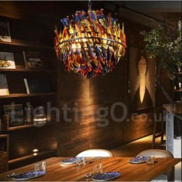 Retro Steel Lighting Store Pendelleuchte Kronleuchter