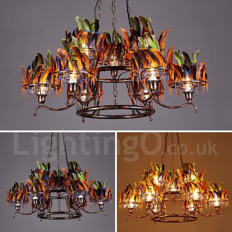 Retro Steel Lighting Store Pendelleuchte Kronleuchter