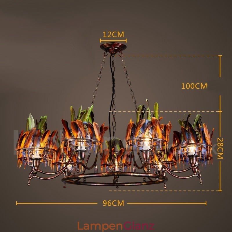 Retro Steel Lighting Store Pendelleuchte Kronleuchter