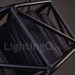 Pendelleuchte aus Stahl im Industriestil für den Beleuchtungsladen