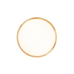 Ultradünne runde Deckenleuchte aus Holz, Deckenleuchte aus Massivholz und Acryl, nordische Lichter
