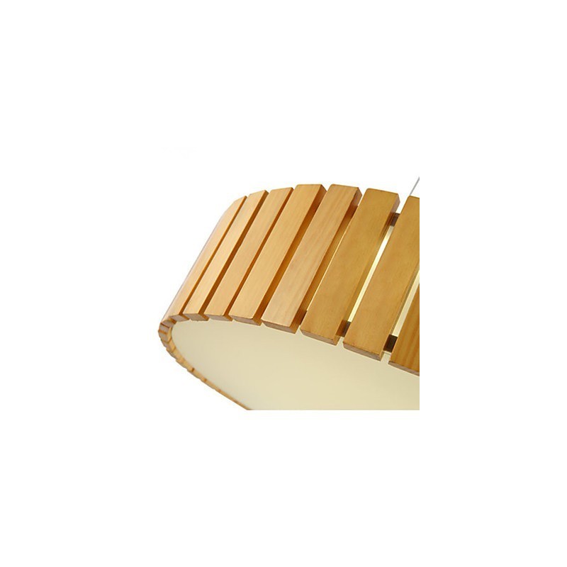 Kronleuchter Mini Stil Laterne Holz Bambus