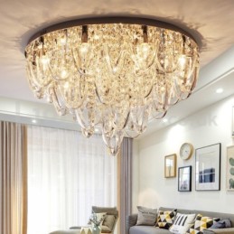 Luxus Kristall Unterputz Deckenleuchte Post Moderne Lampe