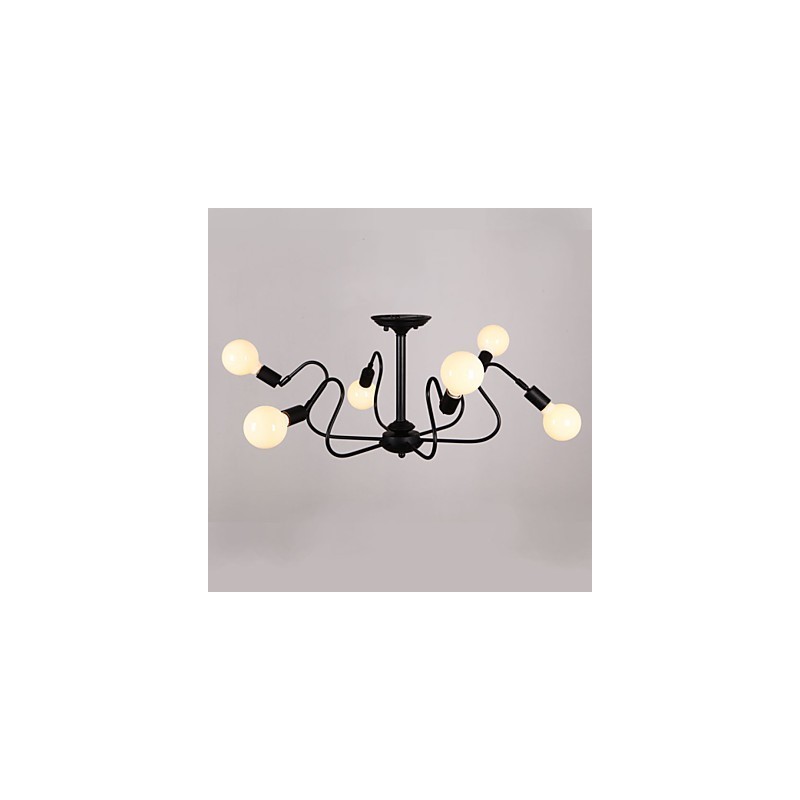 Loft Amerikanischen Vintage Decke Licht Mode Lichter Lichter Eisen Decke Lampe