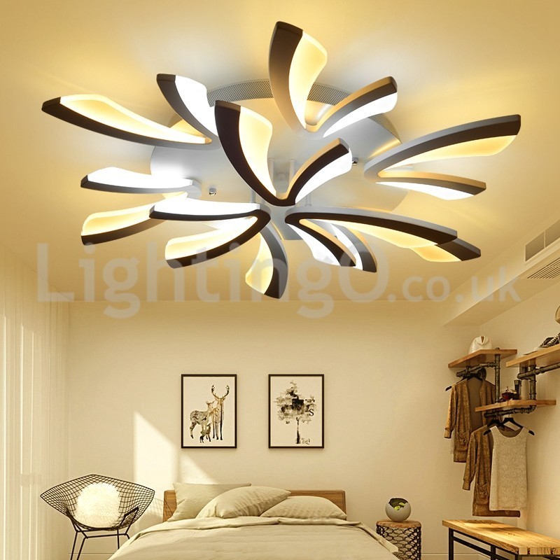 Neueste 9 Lichter Erschwingliche moderne Deckenleuchten