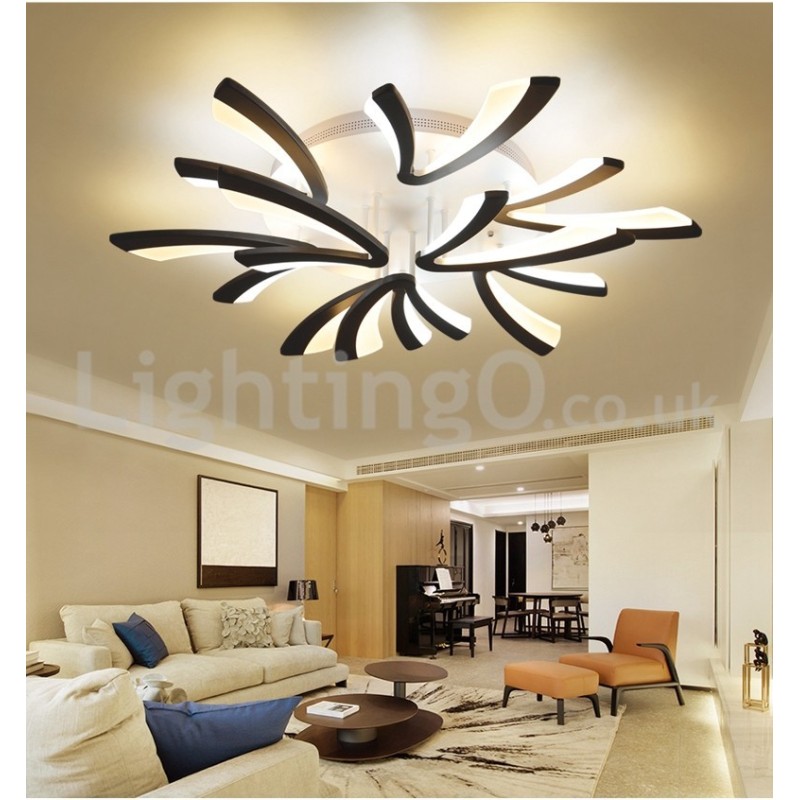 Neueste 9 Lichter Erschwingliche moderne Deckenleuchten