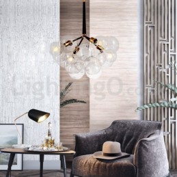 Moderne Bubble Ball Pendelleuchte