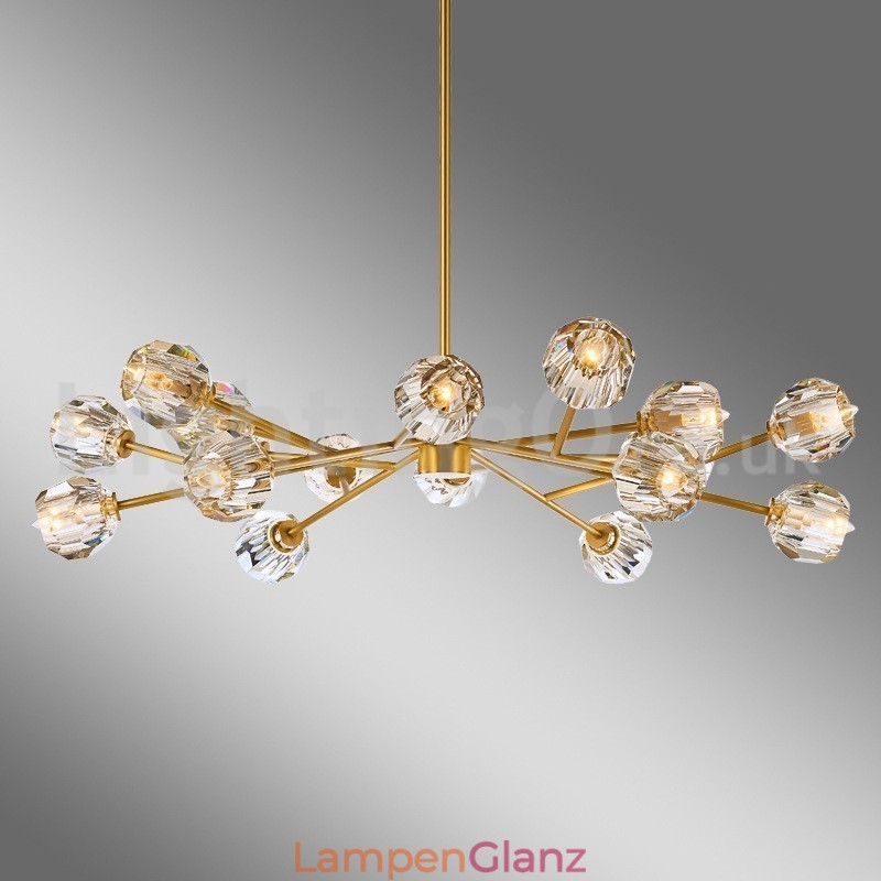 Nordischer Kristallleuchter