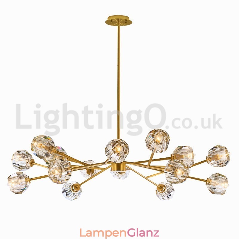 Nordischer Kristallleuchter