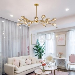 Nordischer Kristallleuchter