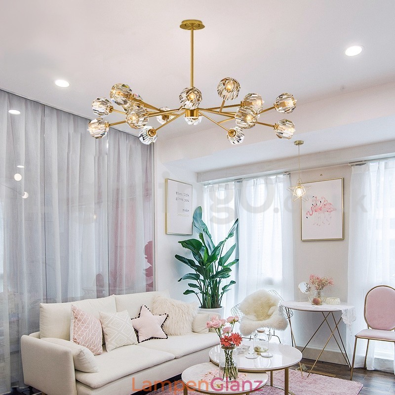 Nordischer Kristallleuchter