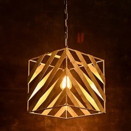 Retro Eisenlampe Moderner minimalistischer Kronleuchter im Industriestil