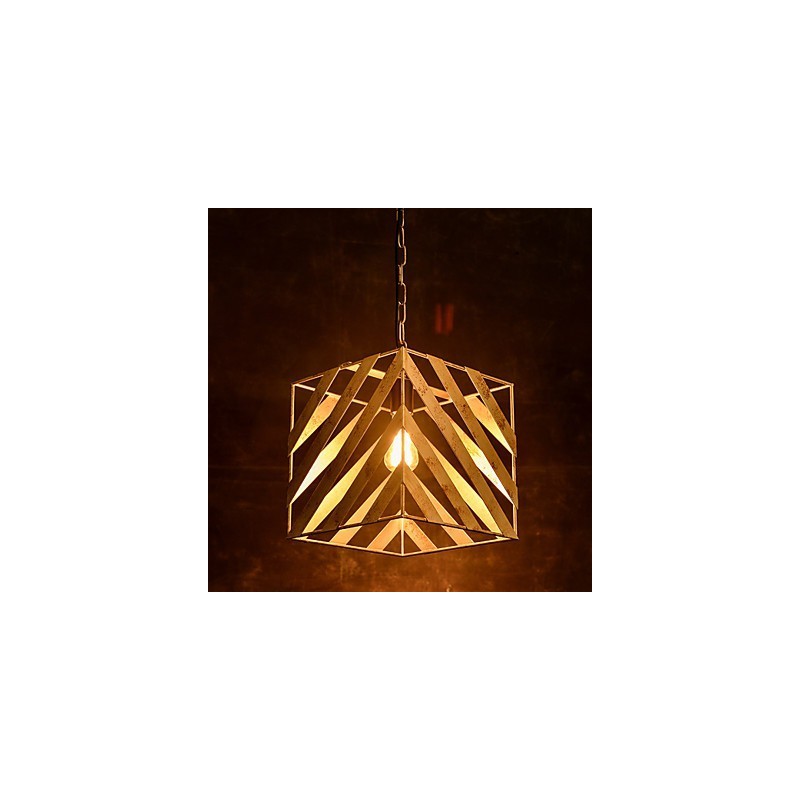 Retro Eisenlampe Moderner minimalistischer Kronleuchter im Industriestil