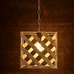 Retro Eisenlampe Moderner minimalistischer Kronleuchter im Industriestil