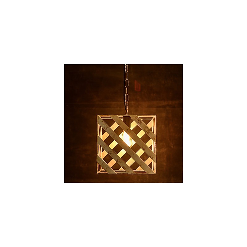 Retro Eisenlampe Moderner minimalistischer Kronleuchter im Industriestil