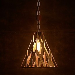 Retro Eisenlampe Moderner minimalistischer Kronleuchter im Industriestil