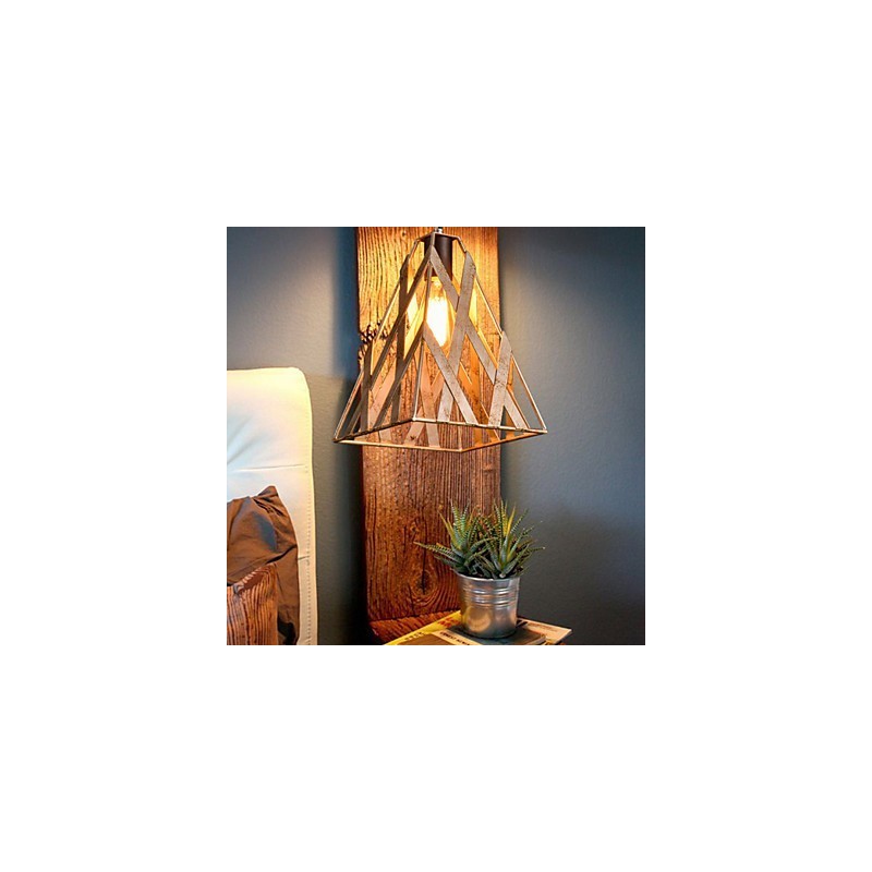 Retro Eisenlampe Moderner minimalistischer Kronleuchter im Industriestil