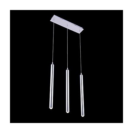 Kronleuchter, moderne zeitgenössische Metall-Pendelleuchte mit 3 Lichtern Kronleuchter, moderne zeitgenössische Metall-Pendelleuchte mit 3 Lichtern