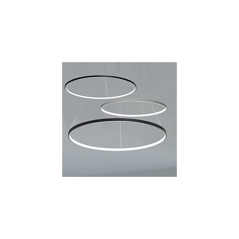 Dimmbare 63W 100CM Durchmesser Pendelleuchte Modernes Design Ring