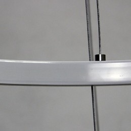 Dimmbare 63W 100CM Durchmesser Pendelleuchte Modernes Design Ring