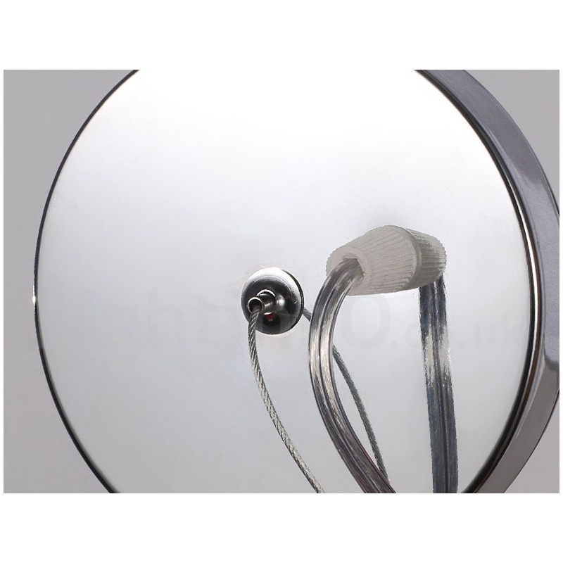 Aluminium Quasten Kronleuchter Designer Pendelleuchte Silber Farbe