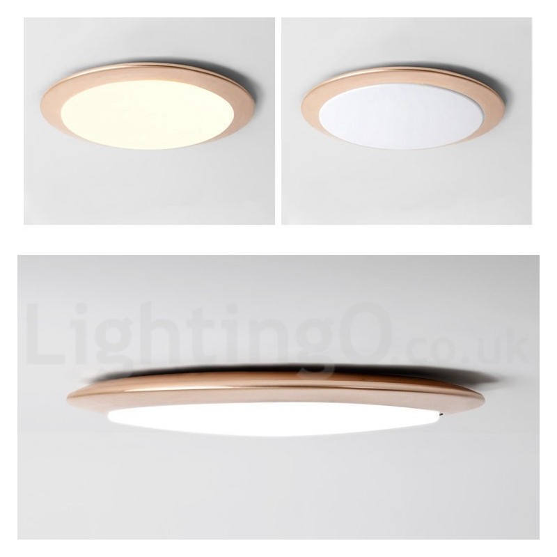 4 cm dicke, superdünne, dimmbare, moderne Deckenleuchten im zeitgenössischen nordischen Stil mit Acrylschirm und Fernbedienung, können auch als Wandleuchte verwendet werden
