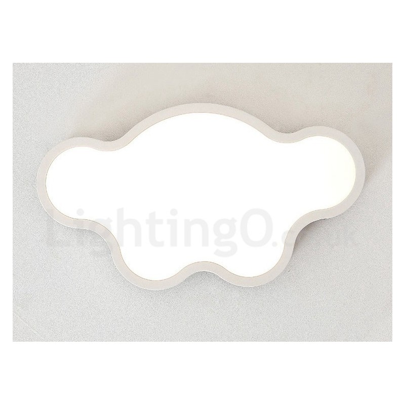 Retro Holz Stahl Flush Holz Licht Kinder Deckenleuchte