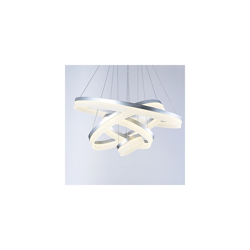Acryl Kronleuchter Ring Anhänger Licht Leuchten mit