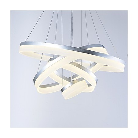 Acryl Kronleuchter Ring Anhänger Licht Leuchten mit Acryl Kronleuchter Ring Anhänger Licht Leuchten mit