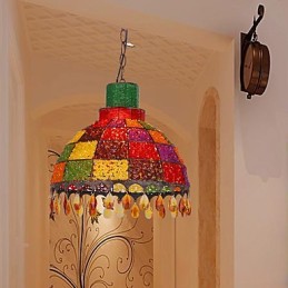 Mini-Stil Vintage Kronleuchter Manuelle Lampe