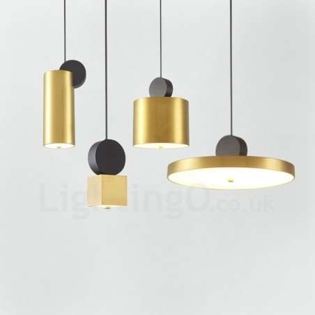 4 Stile Gold Schwarz Postmodern Pendelleuchte 4 Stile Gold Schwarz Postmodern Pendelleuchte