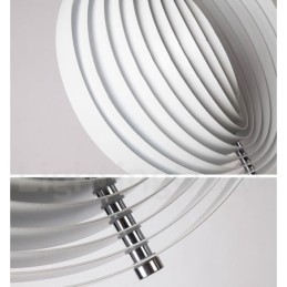 Globe White Rotate Postmodern DIY Pendelleuchte