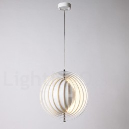 Globe White Rotate Postmodern DIY Pendelleuchte