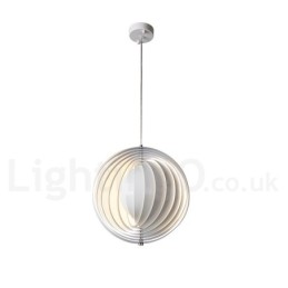 Globe White Rotate Postmodern DIY Pendelleuchte