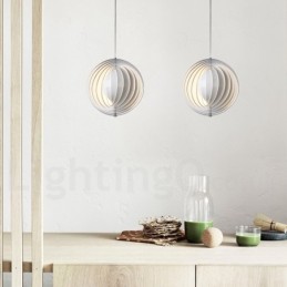 Globe White Rotate Postmodern DIY Pendelleuchte