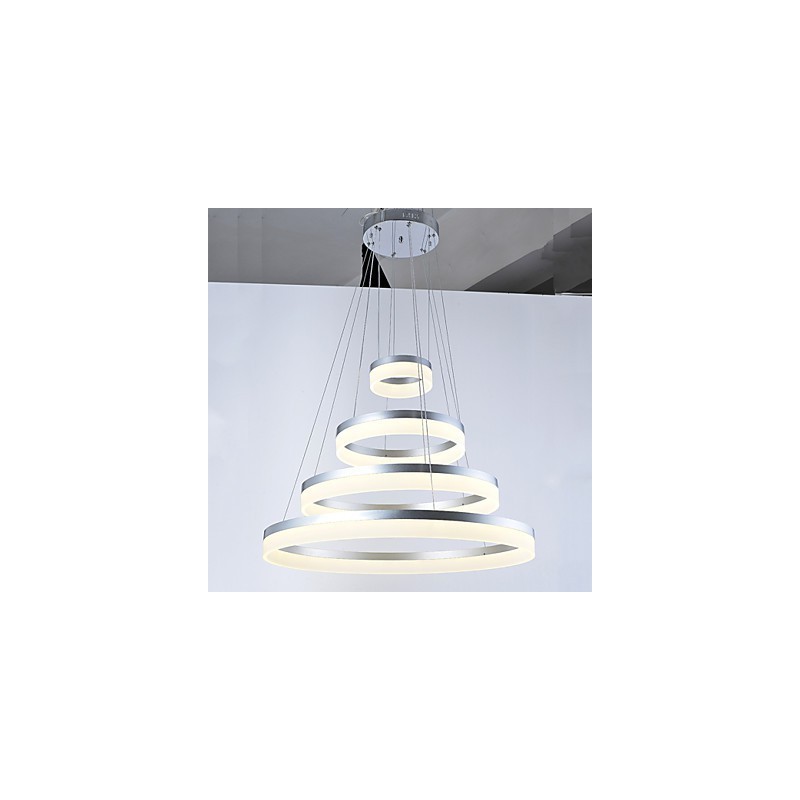 Acryl Kronleuchter Ring Anhänger Licht Leuchten mit