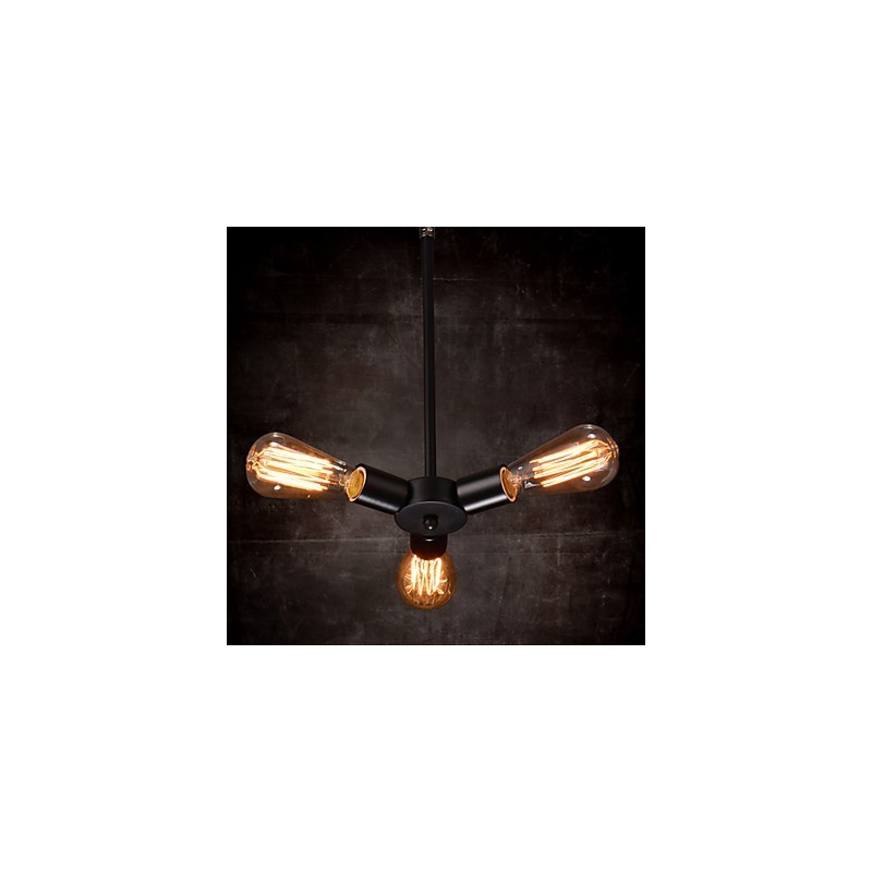 Pendelleuchte 3 Lichter Landhausstil Schmiedeeisen