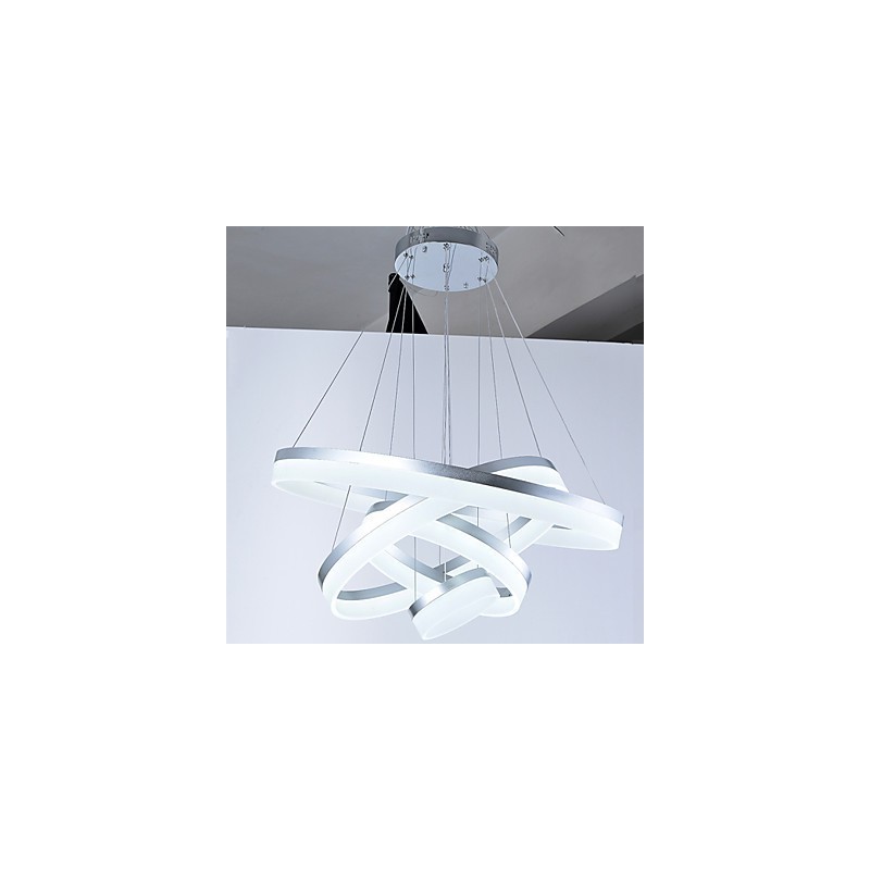 Acryl Kronleuchter Ring Anhänger Licht Leuchten mit
