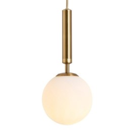 Moderne zeitgenössische Pendelleuchte mit Glasschirm