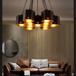 Pendelleuchte im Loft-Industriestil