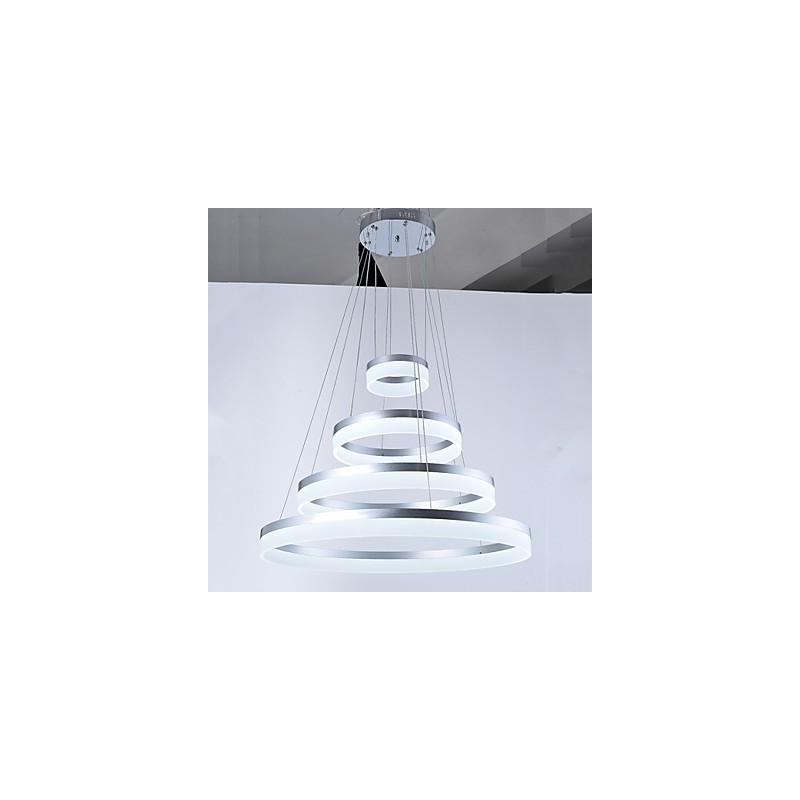 Acryl Kronleuchter Ring Anhänger Licht Leuchten mit